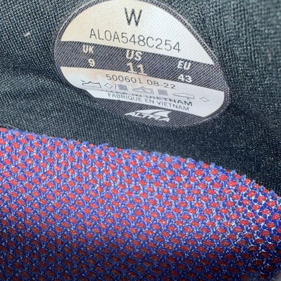 Altra Timp 4 ‘Blk/Purple’ Womens Sz 12.5/Men Size 11 Trail Hiking/Running Shoes - Picture 3 of 7